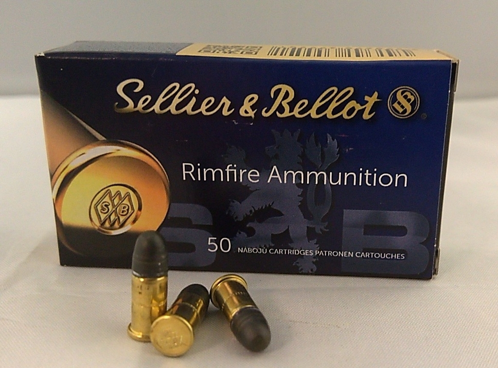 Sellier & Bellot .22LR Short 1,80 g / 28gr (50kpl rasia) .22 LR.