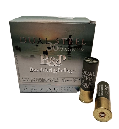 Bachier&Pellagri Dual Steel 12/76, 36g GCW, #3+2, 3,3/3,5 mm (25 kpl rasia)