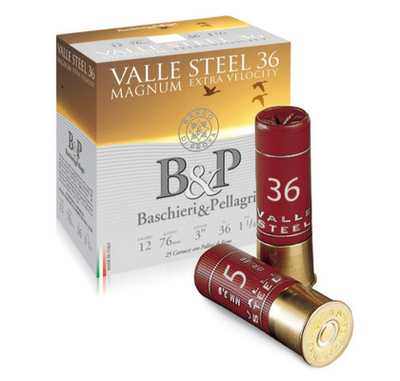 Baschieri & Pellagri Valle Steel Magnum 36g, 12/76, #2,  3,5 mm (25 kpl rasia)