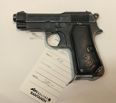 Beretta M34, cal. 9x17Br, TT=3