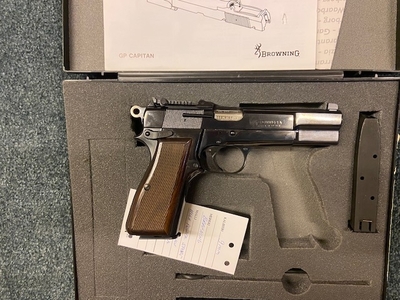 Browning HP Capitan, cal 9 mm, TT=3