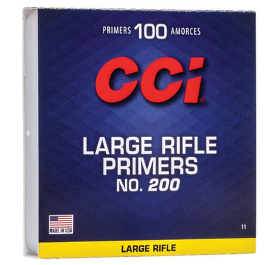 CCI 200LR#11 iso kiväärinalli (100 kpl rasia)