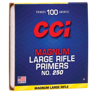 CCI Large Rifle Magnum #250 LRM Boxer (100kpl rasia) 