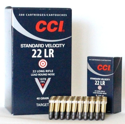 CCI Standard LRN 2,6g / 40gr (500kpl rasia) .22 LR