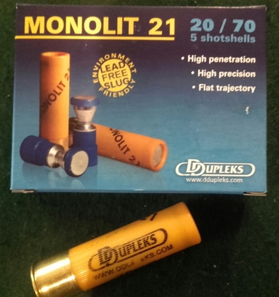 DDupleks Monolit21 21g Slug (5kpl rasia) 20/70