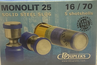 DDupleks Monolit25 25g Slug (5kpl rasia) 16/70