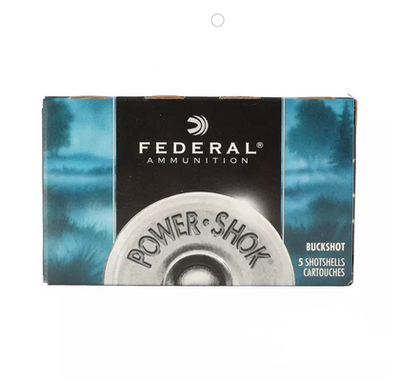 Federal Buckshot 12/70 6,1 mm Power-Shok (5 kpl rasia)