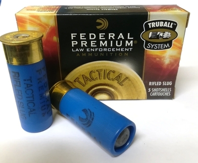 Federal Rifled Slug HP Premium  12/70 (5 kpl rasia)