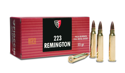 Fiocchi .223 Rem 55gr FMJ (50 kpl rasia)