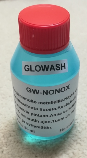 Glowash GW-Nonox suojapinnoite metalleille, 50ml