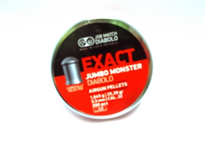 JSB Jumbo Exact Monster Diabolo 1,645g / 25,39gr ilma-aseluoti