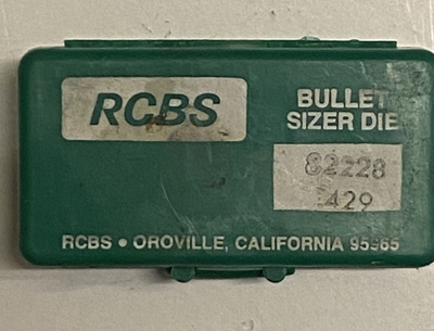 Kalibrointi holkki rcbs 429"