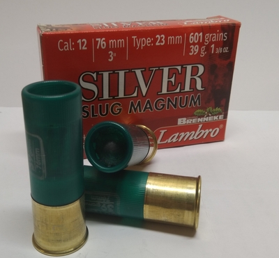Lambro Silver Slug Brenneke 12/76 39g/601 gr (5 kpl rasia)