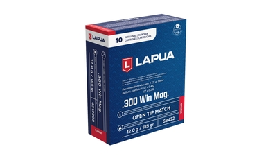 Lapua .300 Win Mag, 12,0 g/185 gr OTM Scenar Lapua .300 Win Mag, 12,0 g/185 gr OTM Scenar