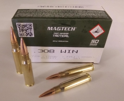 Magtech 308 Win FMC 150 gr/9.72g (50 kpl rasia)