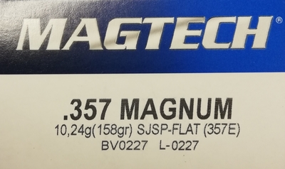 Magtech 357Mag SJSP-FLAT 10,24g/158gr (50kpl rasia)