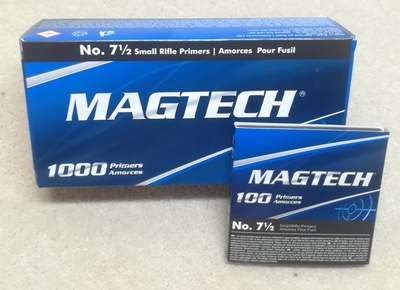 Magtech Small Rifle 7,5 Nalli 1000kpl