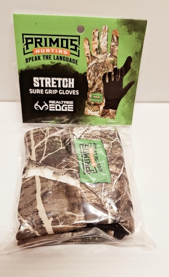 Primos Stretch Fit Camo Edge hanska, yksi koko