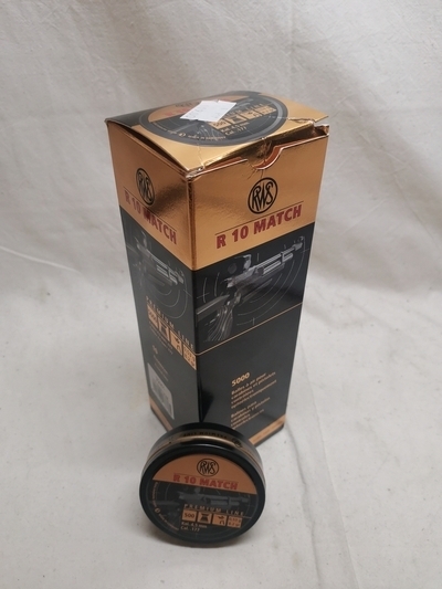 RWS R10 Match Premium Line 0,53g / 8,2gr 4,49 mm ilmakiväärinluoti (5000 kpl pötkö)