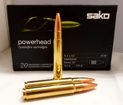 Sako Powerhead Barnes TSX 9.3x62 16,2g 20kpl