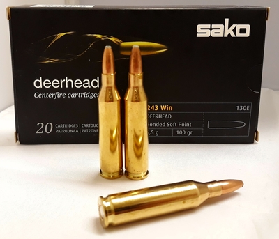 Sako deerhead Bonded Soft Point 243WIN 6,5g20kpl