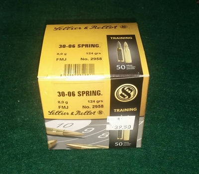 Sellier & Belliot FMJ 8,0g .30-06 SPRG