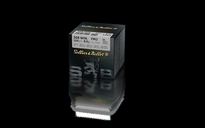 Sellier & Bellot FMJ 8,0g / 124gr (50kpl rasia) .308 WIN