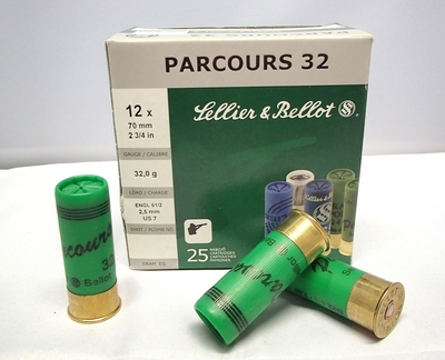 Sellier & Bellot Parcours 32g (25kpl rasia) 12/70