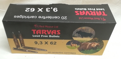 Tarvas 9,3x62 16,2g 20kpl