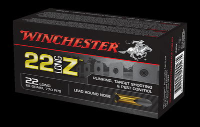 Winchester Long Z LRN 1,88g / 29gr (50kpl rasia) .22 LR