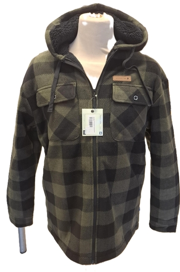 Woodline Canada fleecetakki vihreä Woodline Canada fleecetakki vihreä