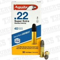 Aguila .22 LR Super Extra 2,6g/40gr, 500 ptr