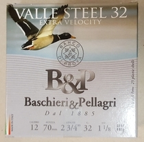 Baschieri & Pellagri Valle Steel 32g Extra Velocity 2,9 mm (25kpl rasia) 12/70