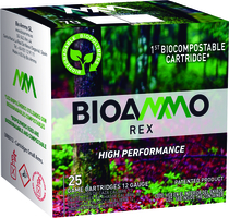 Bioammo, REX 7.5, 2,4mm, 24g, 12/70 patruuna (25kpl rasia)