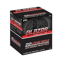 CCI Blazer 22 LR, 376 m/s, 2,46g, 525 kpl rasia