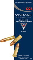 CCI Mini-Mag  2,60 g/40gr (100kpl rasia) .22 LR