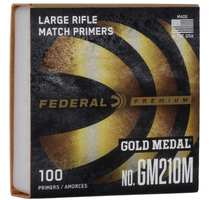 Federal GM210M Gold Medal Match iso kiväärinalli 100 kpl levy