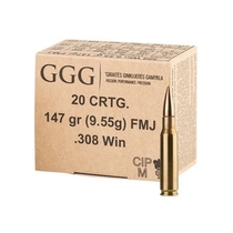 GGG .308 FMJ 9,55g (147gr) 20ptr