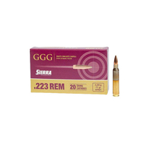 GGG-Nato 223 Rem 77gr 4,99g HPBT Sierra Match King 20 kpl 
