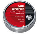 Geco Superpoint 4,5mm ilma-aseluoti 0,50 g 500 kpl rasia
