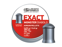 JSB Exact monster diabolo 0,870 g | 13,43 gr/ 4.52 mm (400kpl rasia)