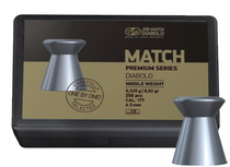 JSB Match Diabolo Premium Series Middle Weight 0,52 g/8,02 gr (200 kpl rasia)