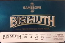 Kent Gamebore Bismuth 20/70 28g #4/3,3mm