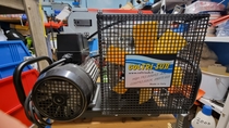 Korkepainekompressori 400W / 300 bar, voimavirta