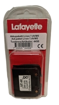 Lafayette vara-akku AP-60 Li-ion 7,4V / M5 Lafayette vara-akku AP-60 Li-ion 7,4V / M5