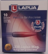 Lapua 338 Lapua Mag Lock Base  19,4g / 300gr 10kpl rasia