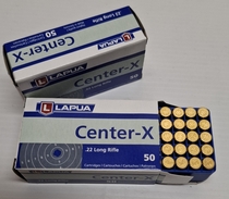 Lapua Center-X LRN 2,59g / 40gr (50kpl rasia) .22 LR