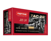 Norma Tac-22 .22 lr lrn 2,6G 335 m/s (50kpl rasia)