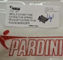 Pardini Extractor spring, ulosvetäjän jousi