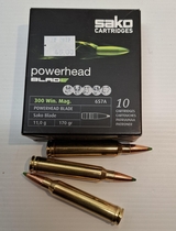 Sako Powerhead Blade 11,0g/170gr (10kpl rasia) .300 WIN MAG